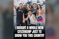 The photo, uploaded by Nas Daily on Facebook on Sunday, is believed to be from his visit to Melaka back in 2022.