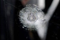 The vehicle carrying the commander of the Malaysian Control and Border Protection Agency (MCBA) in Bukit Kayu Hitam, SAC Mohd Nasaruddin Mohd Nasir, was shot at in an incident at dawn near the Malaysian-Thai border today. Photo for illustrative purposes only - AFP FILE PIX