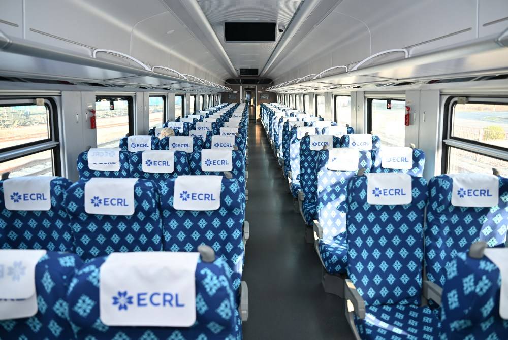 Economy Class cabin. - Photo courtesy of ECRL