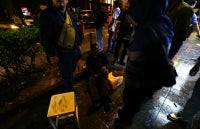 An Immigration officer was injured while attempting to detain a foreign national during an enforcement operation at a nightclub in Bukit Bintang early this morning. - Photo by Bernama