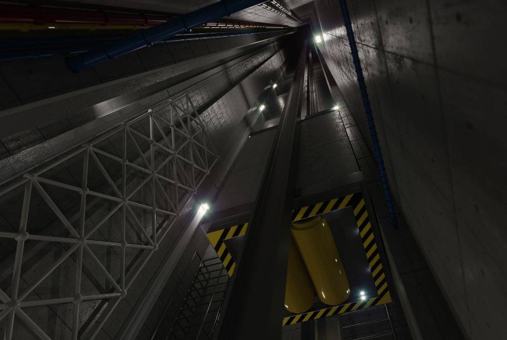 Italian golfer Andrea Pavan is "thankful to be alive” after falling three floors down a lift shaft. Photo for illustrative purposes only - Canva