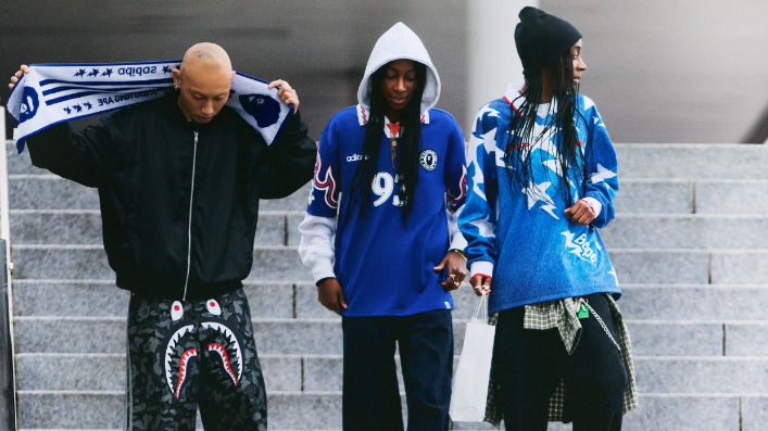 Designed for both football fans and streetwear enthusiasts, the range moves seamlessly between stadium style and everyday fashion.