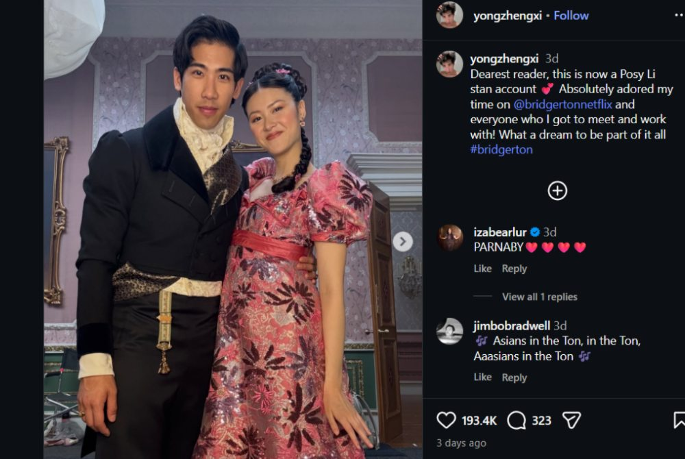 Screenshot taken from Zheng Xi Yong’s Instagram post.