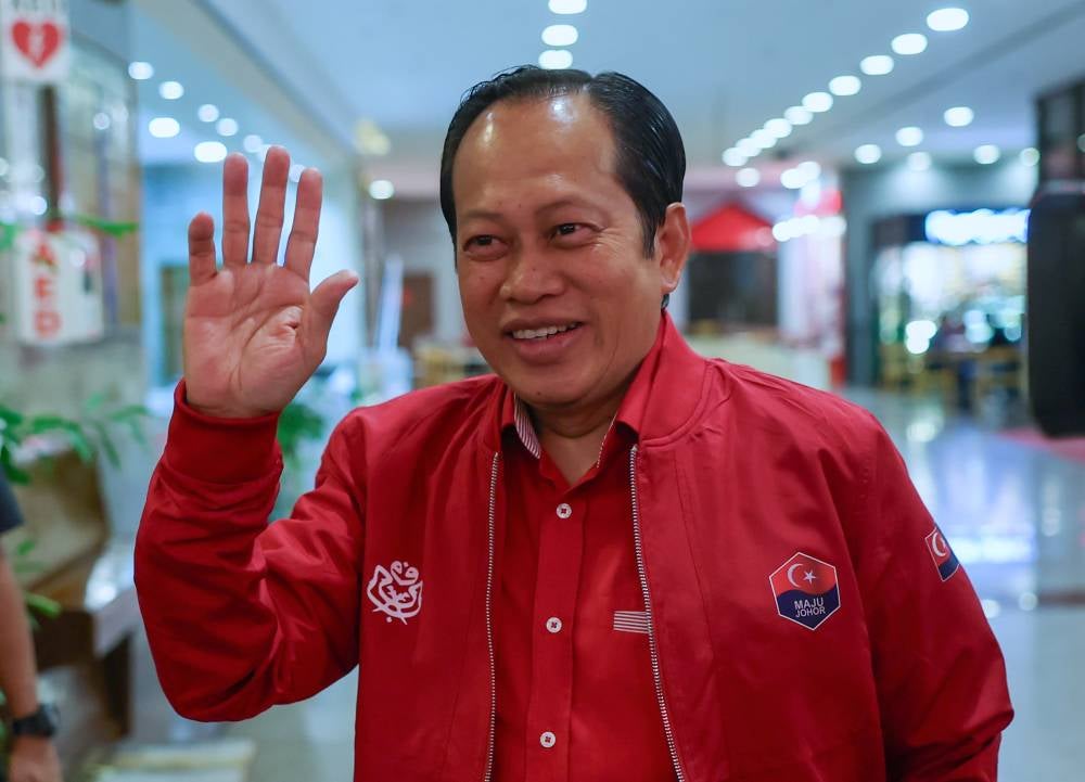 Johor Barisan Nasional (BN) deputy chairman Datuk Seri Dr Ahmad Maslan has confirmed he will not contest in the upcoming Johor state election. File photo