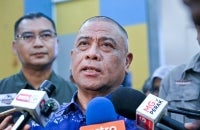 Menteri Besar Datuk Seri Saarani Mohamad. BERNAMA photo