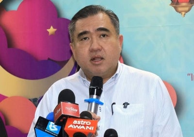 Transport Minister Anthony Loke. BERNAMA photo.