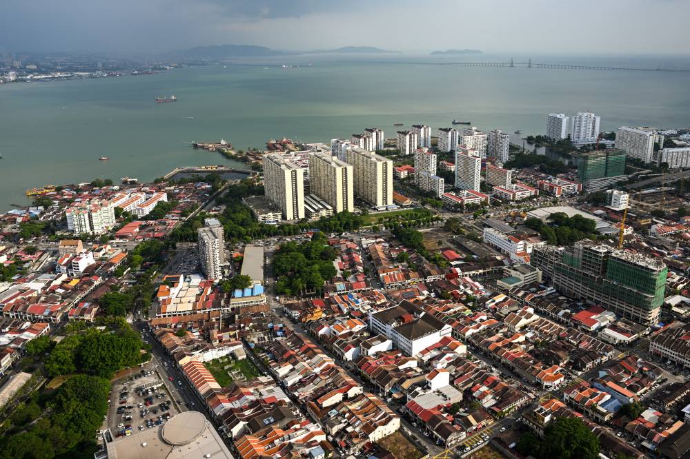 Penang accounted for 38.1 per cent of Malaysia’s total exports. AFP file photo.