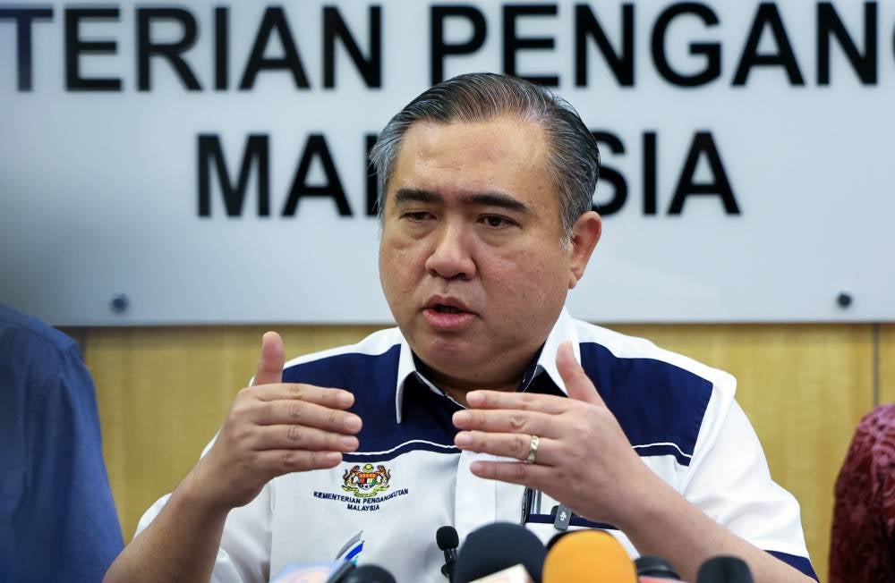 Transport Minister Anthony Loke. Photo by Bernama