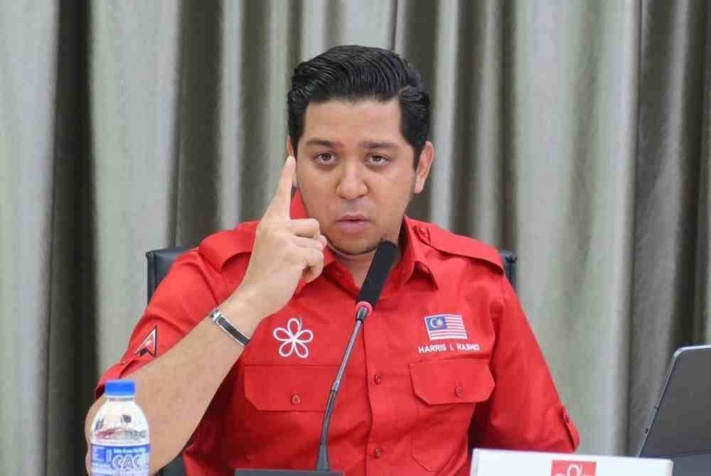 Bersatu Youth information chief Harris Idaham Rashid. File photo