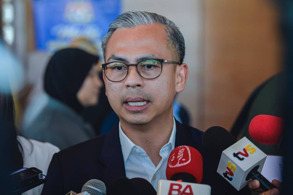 Communications Minister Datuk Fahmi Fadzil. BERNAMA file photo.