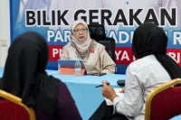  Johor PKR chairman Datuk Seri Dr Zaliha Mustafa. BERNAMA photo