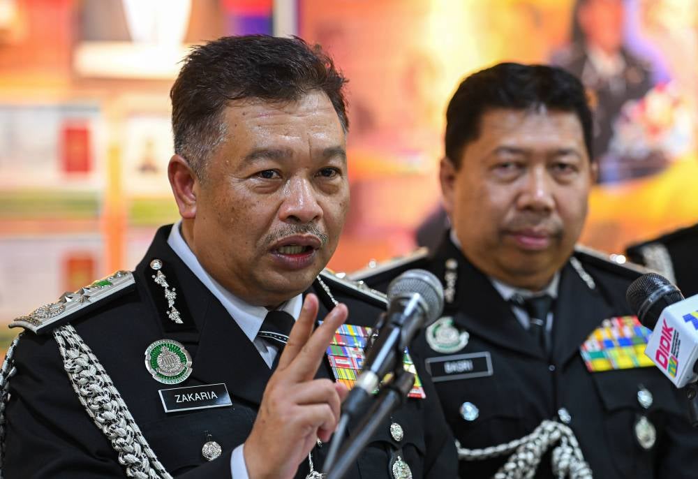 Immigration director-general Datuk Zakaria Shaaban said although valid UNHCR card holders are not detained for immigration-related offences involving the absence of documents after verification is conducted, they can still face action by the authorities if they violate other laws. Photo by Bernama