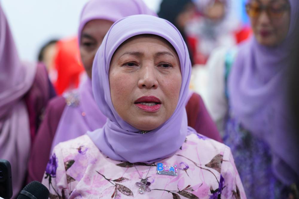 Women, Family and Community Development Minister Datuk Seri Nancy Shukri. BERNAMA photo