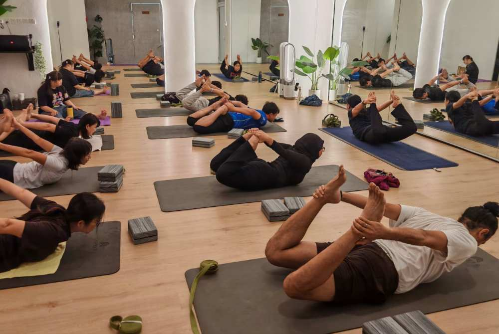 Laili described yoga as a holistic practice combining movement, breathwork and meditation to support both physical and mental wellbeing. - Photo courtesy of Laili