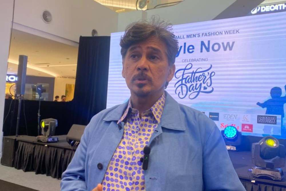 Malaysian actor and Kuala Lumpur Men's Fashion Week founder Datuk Seri Raja Shah Rezza, who organised the showcase in collaboration with KLGCC Mall, said the programme was designed to celebrate both fashion and fatherhood.