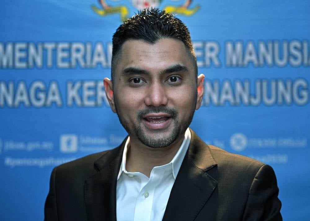  Deputy Human Resources Minister Datuk Khairul Firdaus Akbar Khan. BERNAMA photo