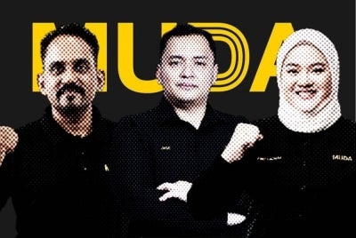 Muda Kulai chief M. Premanand, 53, will contest the Bukit Batu state seat, while Muda Muar information chief Muhammad Amir Fiqri, 30, has been named for Maharani and the party's secretary-general Ainie Haziqah Shafii, 36, will contest Simpang Jeram.