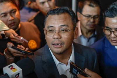 Menteri Besar Datuk Seri Amirudin Shari. Photo by Bernama