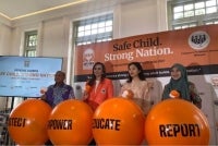 From left: Datuk Seri Nazir Ariff Mushir Ariff, CPSM founder and president; YM Tengku Datuk Asra Jehan Tengku Azlan, chairperson of the CPSM Kuala Lumpur Branch; Foo Su Lynn, Astro director of communications and sustainability; and Dr Farah Nini Dusuki, Children's Commissioner of SUHAKAM.