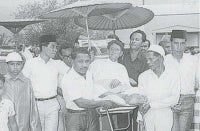 Mat Kilau (centre), picture sourced from the web.