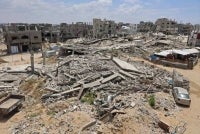 A Palestinian Prime Minister's Office report reveals 1,021 people have been killed in Gaza since the ceasefire took effect, pushing the total death toll past 73,000. (AFP photo)