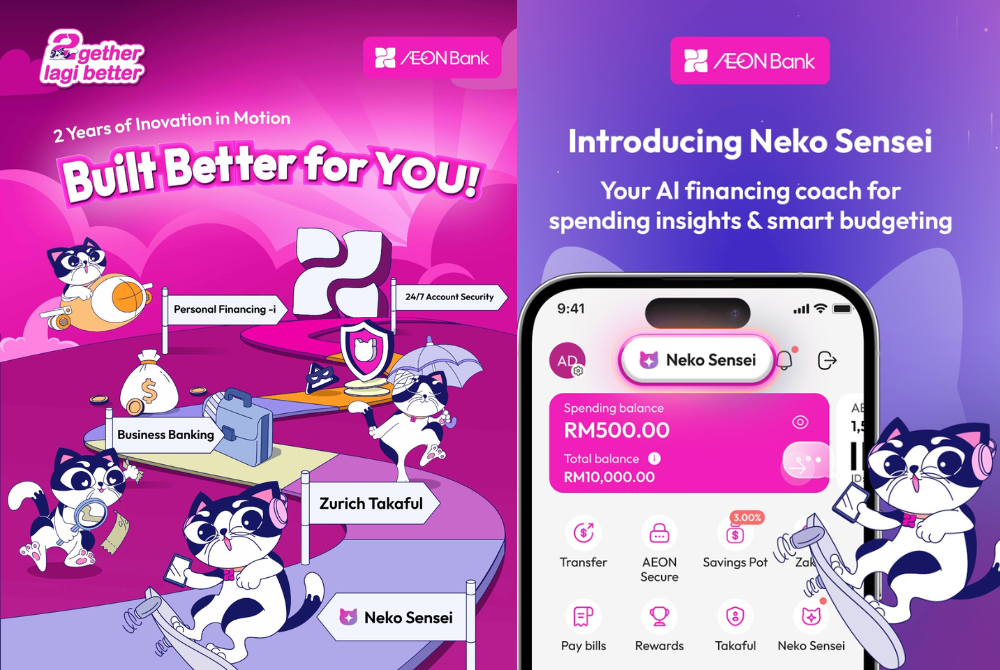 The digital Islamic bank is marking the milestone under the theme '2gether Lagi Better'