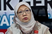 Johor PKR chairperson Datuk Seri Dr Zaliha Mustafa