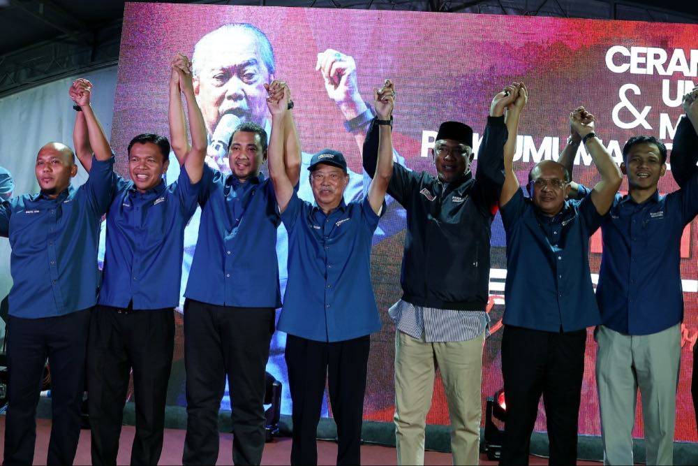 Parti Pribumi Bersatu Malaysia will be contesting 16 seats in the upcoming Johor polls. a photo by Bernama