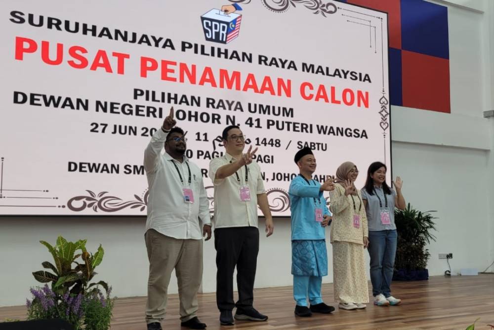 The Puteri Wangsa state seat will see a five-cornered contest in the 16th Johor state election.