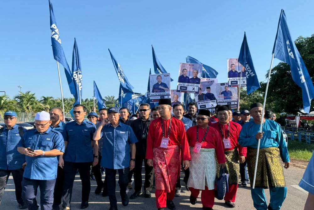 Bersatu accepts Pas' decision not to deploy election machinery for the Johor polls, with Muhyiddin saying support should be voluntary, not compelled. Photo by Norafiza Jaafar