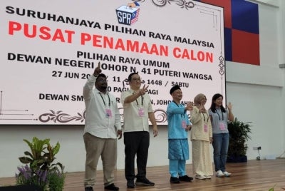 The Puteri Wangsa state seat will see a five-cornered contest in the 16th Johor state election.