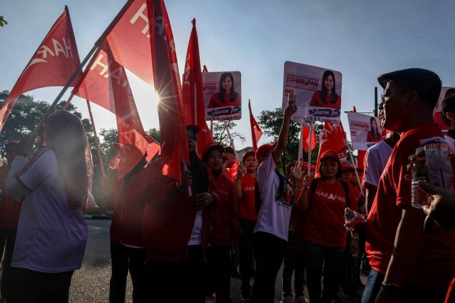 Johor's state election on July 11 will be contested across a fragmented political landscape, featuring fourteen straight fights, twenty-eight three-cornered contests, eleven four-cornered battles and three five-cornered battles across all 56 seats. Photo by Bernama