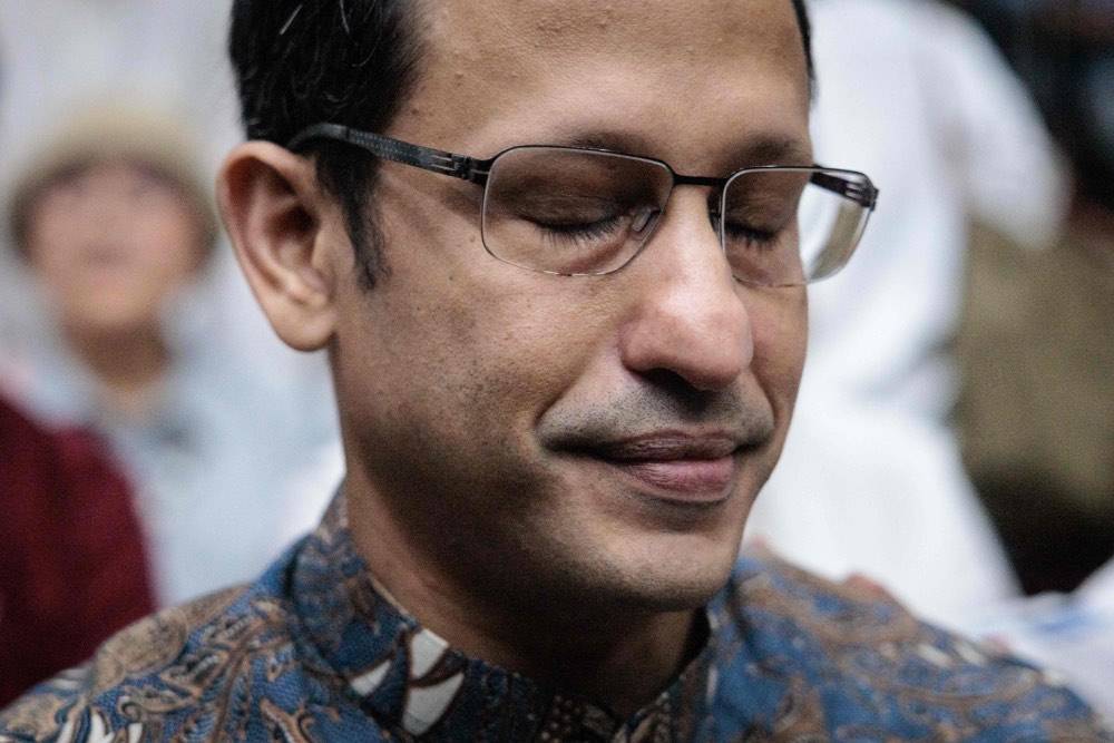 Nadiem Makarim. Photo by AFP