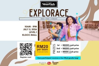 The top three teams will walk away with cash prizes and exclusive hampers, with the champions receiving RM300, followed by RM200 for second place and RM100 for third place. 