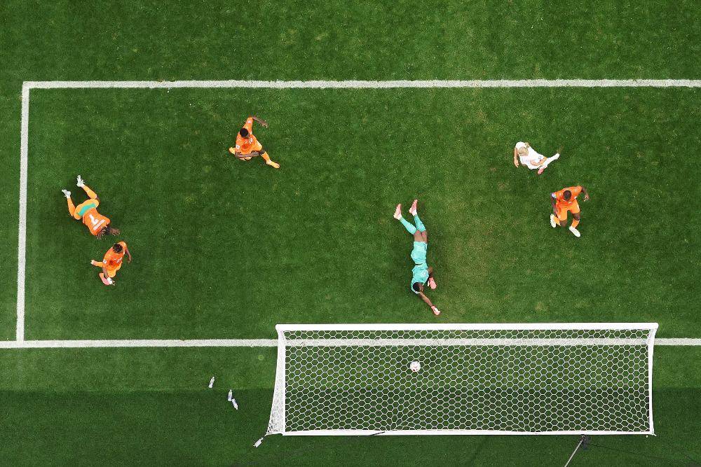Erling Haaland #9 of Norway scores his team's second goal during the FIFA World Cup 2026 Round Of 32 match between Cote d'Ivoire and Norway at Dallas Stadium. Photo by AFP