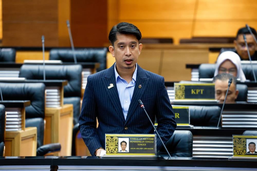 Deputy Minister of Higher Education Adam Adli Abd Halim said that based on data from the ministry’s MyMOHES system, the remaining 230,137 students pursued non-STEM fields. - BERNAMA photo