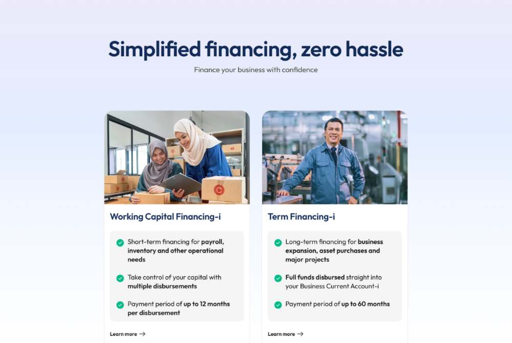 The Term Financing-i facility is designed to support medium- and long-term business growth, including strategic expansion plans, infrastructure development and asset acquisitions, while helping companies maintain healthy cash flow. - Photo courtesy of AEON Bank