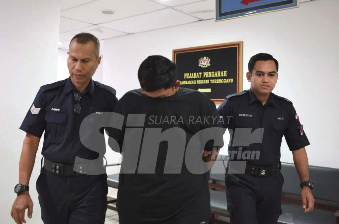 A 25-year-old man was charged at the Sessions Court today on two counts of rape and physical sexual assault against his 16-year-old biological sister in January and June last year.