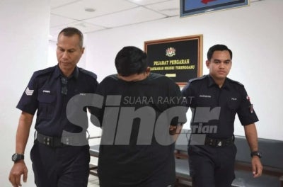 A 25-year-old man was charged at the Sessions Court today on two counts of rape and physical sexual assault against his 16-year-old biological sister in January and June last year.