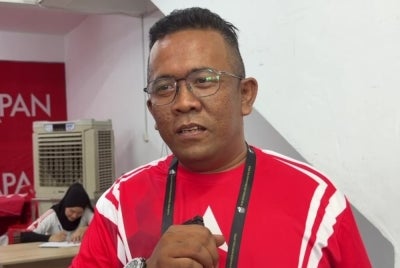  DAP candidate for Parit Raja Shazwan Dzainal Abidin