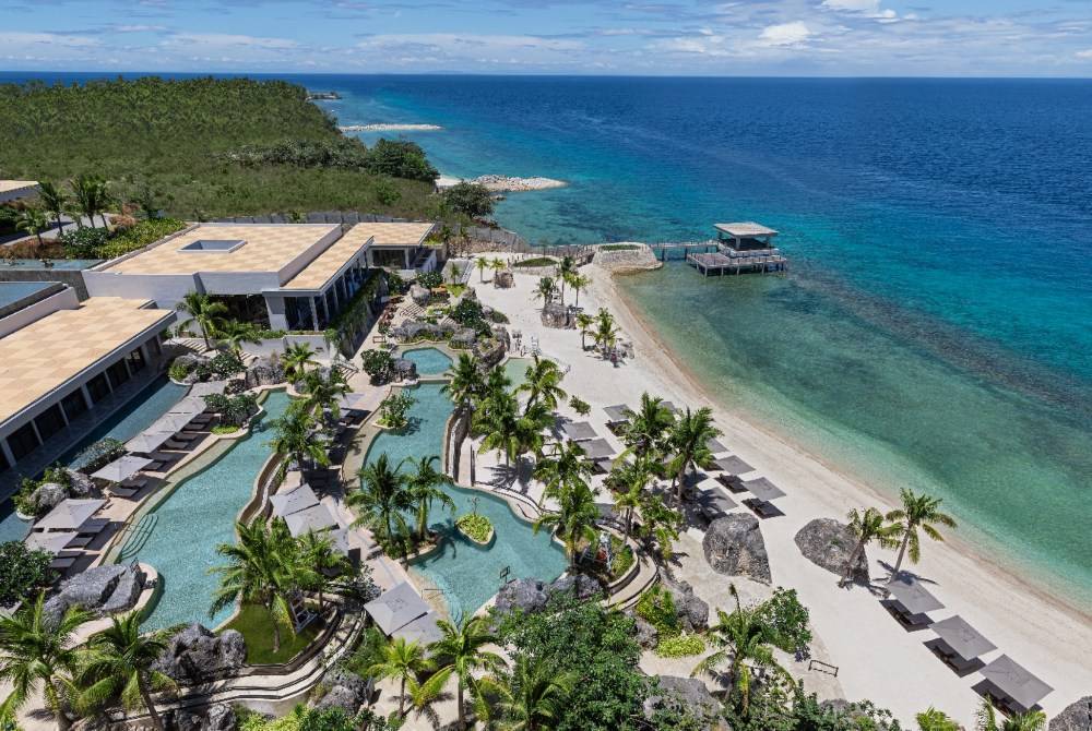 Travellers seeking a beach holiday, however, should consider Sheraton Cebu Mactan Resort. Located along Mactan's coastline just a short drive from the airport, the luxurious beachfront resort offers spacious rooms complete with private balconies overlooking the sea.