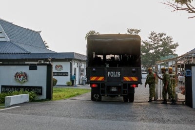 On Tuesday, Jul 7, Magistrate Maslinda Selamat at the Telok Datok Court ordered the suspect remanded for four days. Photo by Bernama