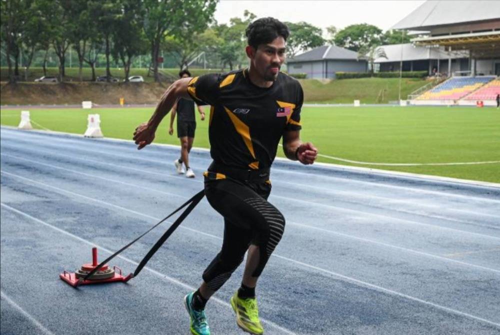 National para long jump star Datuk Abdul Latif Romly has been given the honour of serving as Malaysia’s Jalur Gemilang flag bearer for the 2026 Commonwealth Games in Glasgow, scheduled to be held from July 23 to Aug 2. Photo by Bernama