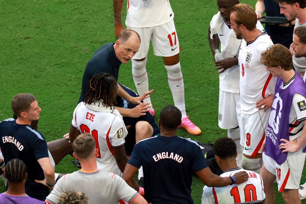 "We made life very, very difficult for ourselves today," Tuchel said in an on-field interview moments after his team's win (Photo by ELSA / GETTY IMAGES NORTH AMERICA / Getty Images via AFP)