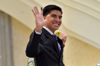 Muar MP Syed Saddiq Syed Abdul Rahman at the Federal Court today for the verdict on the prosecution's appeal against his acquittal on corruption charges linked to funds belonging to Armada. - Photo by ASRIL ASWANDI SHUKOR