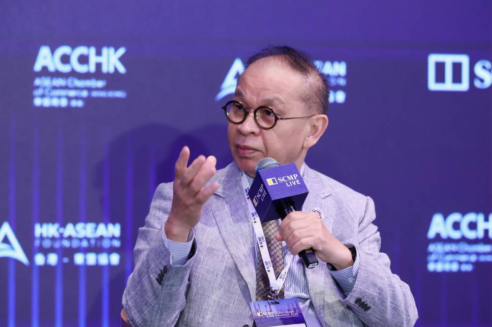 Jacob Lee Chor Kok speaking during his session at GBA-Asean Summit 2026 on June 30, 2026. (GBA-Asean Summit 2026 PHOTO)