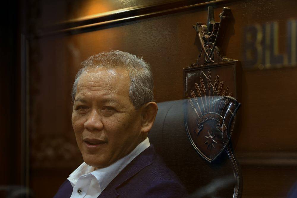 Negeri Sembilan Menteri Besar Datuk Seri Aminuddin Harun - BERNAMA FILE PIX
