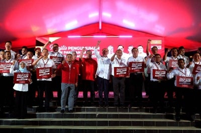 PH is contesting all 36 seats in the Negeri Sembilan State Legislative Assembly. In the last state election held in August 2023, PH won 17 seats, Barisan Nasional 14 and Perikatan Nasional five. Photo by Bernama