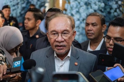 Prime Minister Datuk Seri Anwar Ibrahim. Photo by Bernama