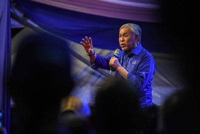 BN chairman Datuk Seri Dr Ahmad Zahid Hamidi - Photo by Bernama